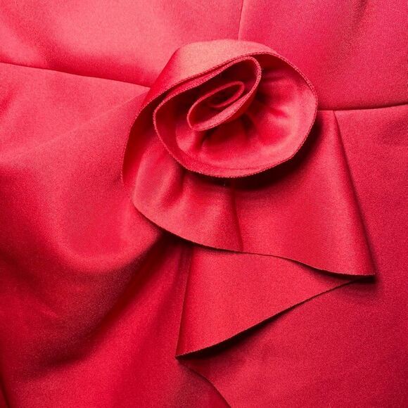 NWT MSRP $168 Vince Camuto Ruffled Sleeveless Sheath Dress Women's Size 10 - Picture 8 of 9